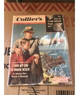 Magazine. Collier&#39;s  Normandy. Omaha. Beach. Flying. Saucers. June.  11 ... - £276.62 GBP