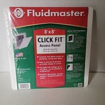 Fluidmaster Click Fit Plastic Access Panel 8” x 8” AP-0808 New Sealed - $5.86