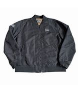 Royal Enfield Men’s BSMC Bomber Jacket Sz XL US Black Cordura MA1 Biker EUC - $98.95