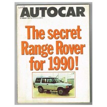 Autocar Magazine 24 February 1988 mbox1687 The secret Range Rover for 1990! - £3.91 GBP