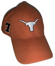 Texas Longhorns Cap Adjustable Hat University of Texas Bevo Logo - £8.74 GBP