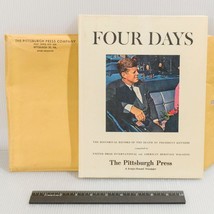 JFK Four Days Of The Death Of President Kennedy Pittsburgh Press W/Envel... - $43.99