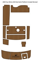 2004 Four Winns 248 Vista Swim Platform Cockpit Boat EVA Faux Teak Deck ... - $992.56 CAD