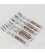 Sabatier Lauguoile - Rosewood Lauguile Dinner Forks 8 1/2&quot; Lot of 6 NEW - $119.59 CAD