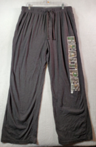 Realtree Sleepwear Pants Mens Size XL Gray Pleated Front Straight Leg Drawstring - £11.07 GBP