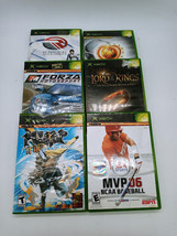 Original Xbox Video Games Lot of 6 Games Forza Lord of the Rings NCAA Baseball  - £19.71 GBP
