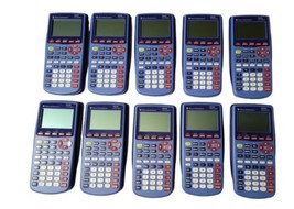 Texas Instruments TI-73 Explorer Blue Graphing Calculator Has The Covers... - $99.99