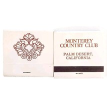 Monterey Country Club California Vintage Matchbooks Unstruck Lot Of 2 E77 - $19.99