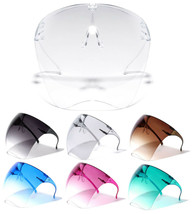 Oversized Huge Xxl Mono Shield Futuristic Wrap Around Face Cover Sunglasses Xl - £6.34 GBP
