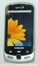 Samsung Moment SPH-M900 Android Sprint 3G Cell Phone BLACK slider qwerty... - £15.75 GBP