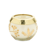 Frosted Juniper Scented Soy Candle with Pressed Leaf Lid (Set of 3) - $108.45 CAD