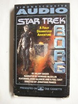 Star Trek Borg Simon &amp; Schuster One-Hour Audio Cassette By Hillary Bader 1996 - £10.38 GBP