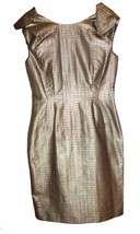 Hugo Boss Deora Evening Gown US 8 Shimmer Cocktail Dress $760 Formal UK ... - £211.48 GBP