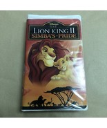 The Lion King II 2 Simba&#39;s Pride VHS Clamshell Walt Disney - $67.63 MXN