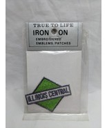 Vintage Illinois Central Embroidered Iron On Patch 2&quot; - €9,26 EUR