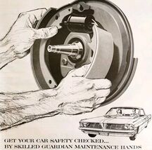 1962 GM General Motors Guardian Maintenance Advertisement Automobilia HM2J - €17,13 EUR