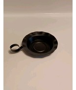 Black Metal (Tin) Candle Holder w/Handle Primitive Country Farmhouse - $236.42 MXN
