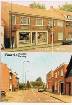 Holland Netherlands Postcard Holland Belgium Border Street Scene Parfumerie - £1.70 GBP