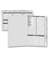ABC Real Estate Listing Folder Right Panel, 14 3/4 x 9 3/4", Gray - 50 Folders - $49.67