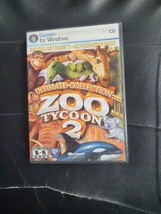 Ultimate Collection Zoo Tycoon 2 Pc With Disc 2 And 3/VERY Nice No Scratche - £9.30 GBP