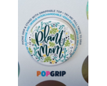 PopSockets PopGrip Phone Grip &amp; Stand with Swappable Top - Planet Mom - £7.20 GBP