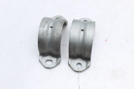 02-08 BMW E65 E66 REAR STABILIZER SWAY BAR BUSHING BRACKETS PAIR E4377 image 3