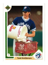 1991 Upper Deck #257 Todd Stottlemyre Toronto Blue Jays - £1.10 GBP