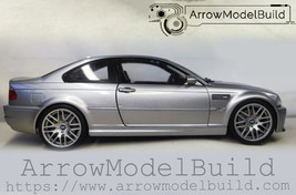 ArrowModelBuild BMW M3 E46 (Titanium Silver) Built &amp; Painted 1/18 Model Kit - £152.23 GBP