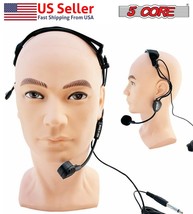 5Core Head-mounted Wired Microphone Tour Guide Teaching Microphone Head ... - $11.49