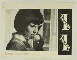 Original 1965 Lobby Card Movie Poster I AM WOMAN Danish Erotica ESSY PER... - $13.77