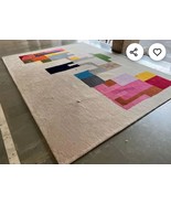 Hand Tufted Leopard Weaving carpet for living room, bedroom, sofa hall s... - $6,242.62 MXN