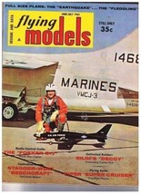 Flying Models Magazine Designs &amp; Data Jun-Jul 1964 Earthquake Fledgling Decoy - £7.78 GBP