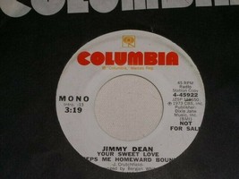 Jimmy D EAN Your Sweet Love Keeps Me Homeward Bound 45 Rpm Record Columbia Promo - £12.48 GBP