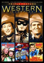Westerns Classics Triple Feature Roy Rogers With Dale Evans / The Lone Ranger /  - £8.33 GBP