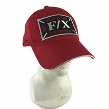 F/X The Expendables Production Crew Red Baseball Hat Cap Adjustable Back... - £13.16 GBP