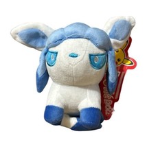 Glaceon Pokemon Center Pokedoll 2007 Plush 6&quot; Stuffed Animal Toy Doll New - £15.28 GBP