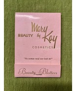 VINTAGE MARY KAY BEAUTY BLOTTERS Oil Absorbing Linen Tissues Matte Finish - $14.84