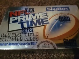 1992 Sky Box Nfl Prime Time First Edition Football Box Factory Sealed - £77.84 GBP