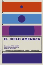 8406.El cielo amenaza.french italian film.sunrise.POSTER.movie decor Cuban art - £13.45 GBP+