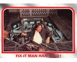 1980 Topps Star Wars ESB #55 Fix It Man Han Solo! Millennium Falcon - £0.69 GBP