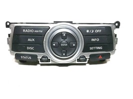 07-08 Infiniti G35 Display SCREEN/RADIO/AM-FM/ Control Panel / W/O Navigation - $18.48