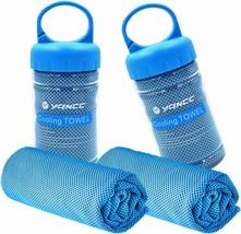 Yqxcc 2 Pack Cooling Towel (47&quot;X12&quot;) Ice Towel For Neck, Soft Breathable... - $30.95