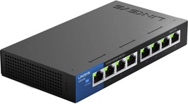 LGS108 8 Port Business Desktop Gigabit Ethernet Unmanaged Switch Compute... - £44.70 GBP