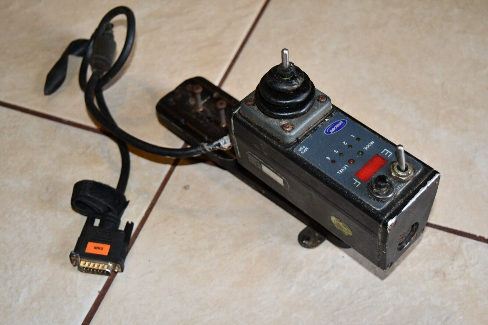 invacare mk5 1126210 psr joystick untested for repair / parts/ as is w5b - $125.55