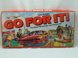 Go For It 1985 Board Game Parker Brothers 100% Complete Excellent Plus C... - $42.77