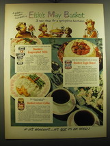 1950 Borden's Ad - Evaporated Milk, Eagle Brand Condensed Milk and Instant Coffe - £13.88 GBP