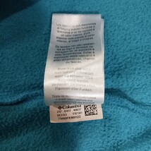 Columbia XK0193 Women's Turquoise 1/4 Zip Pullover Sweatshirt Jacket Size Medium image 6