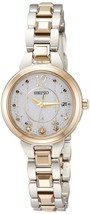 Seiko SSVW184 Women&#39;s Wristwatch, Silver, Dial: Frozen White, Bracelet Type - £549.38 GBP