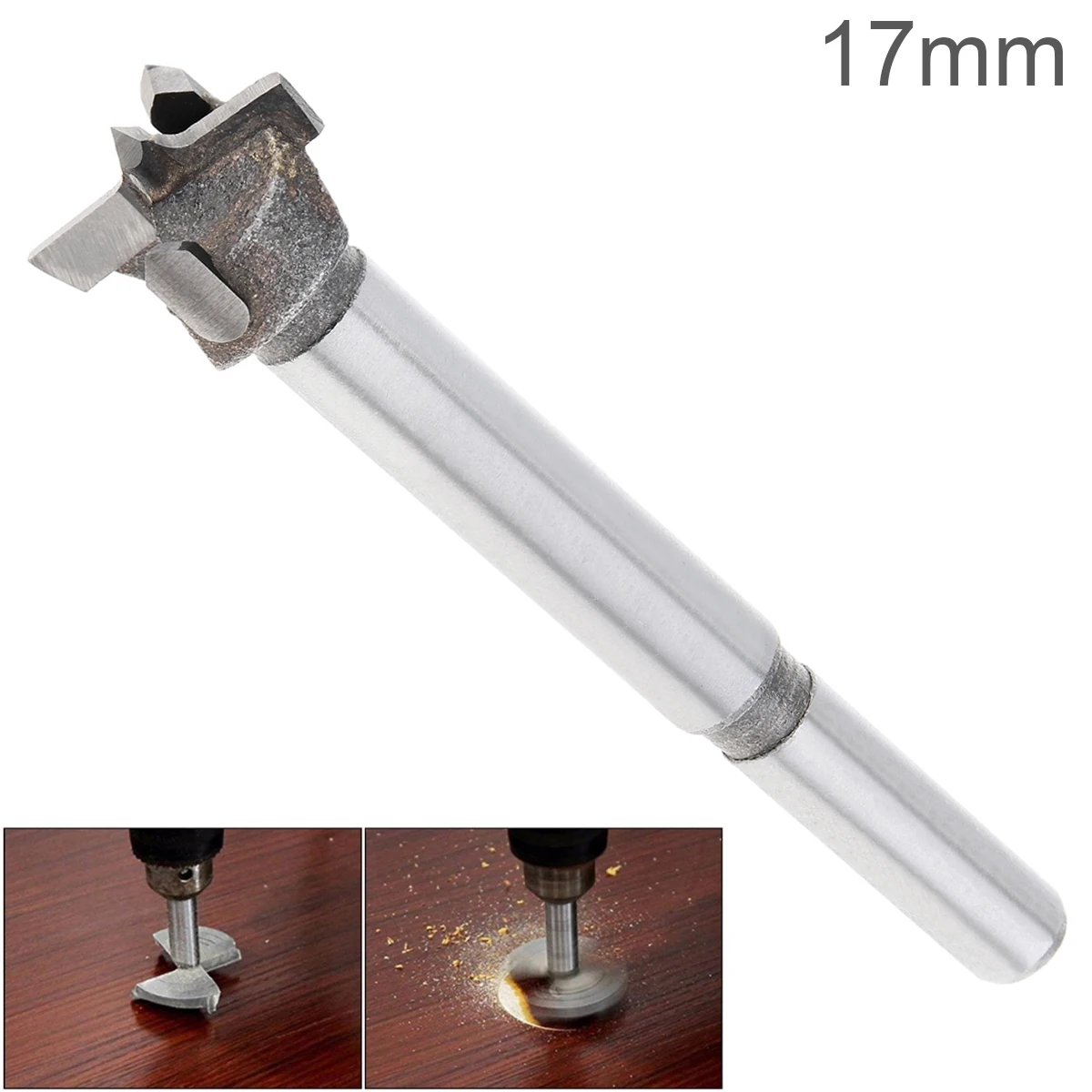 17mm  Drill Bit Self Centering Hole Saw Cutter  Hole Drilling Tools Forstner Dri - £136.21 GBP