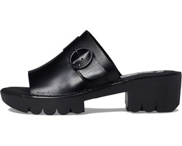 FLY LONDON  EPLE519FLY Eple Slide Buckle Sandals Black Leather Women&#39;s 37, 6.5 - £51.72 GBP